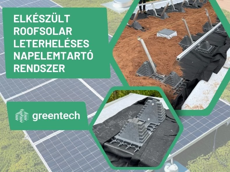 Elkészült biosolar rendszer