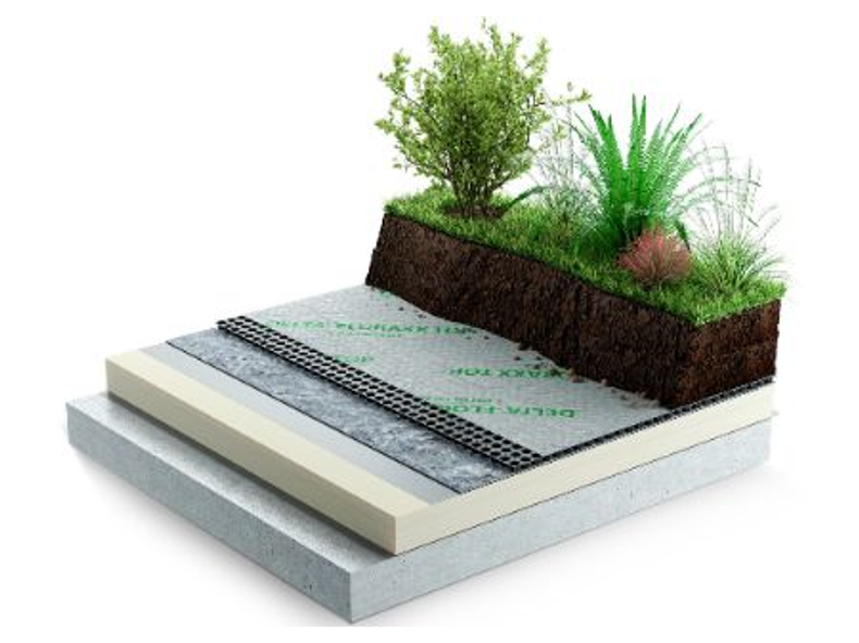 Bemutatkozik a Dörken Delta Floraxx Top drénlemez